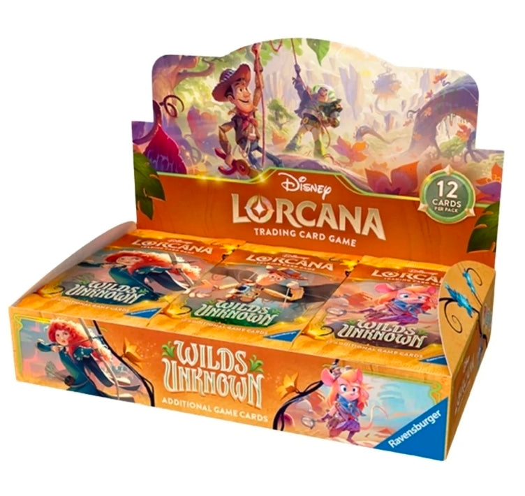 Disney Lorcana- Wilds Unkown boosterbox