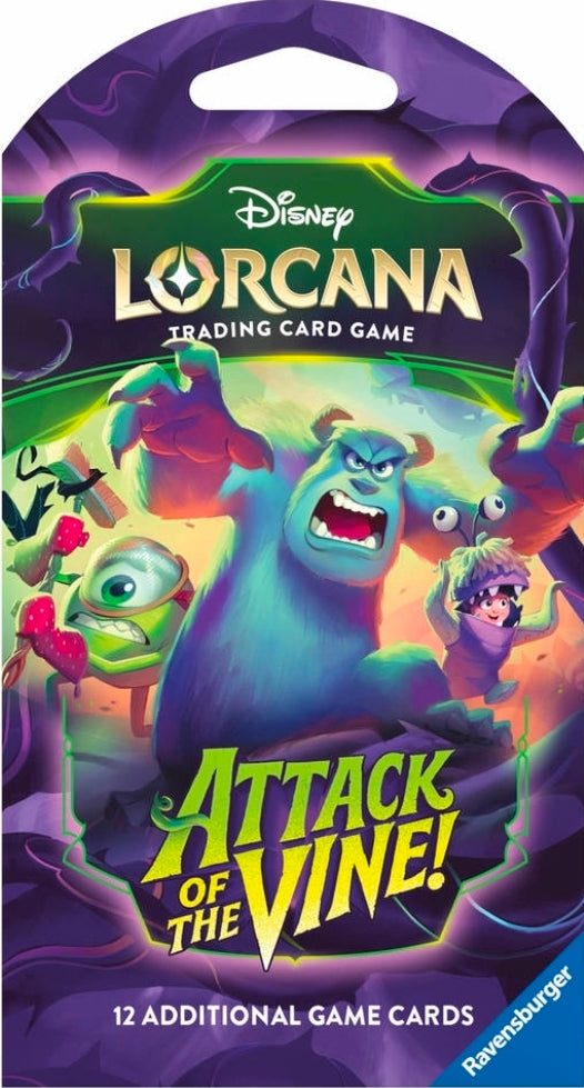 Disney - Lorcana Attack of the Vine Sleeved booster